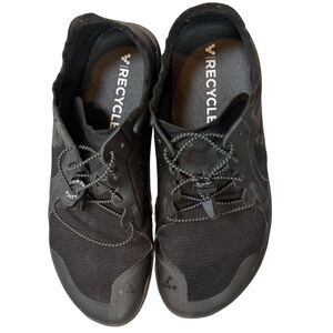 Vivobarefoot Primus Lite Black Men's Barefoot Shoes Size 45/12 US Lock Laces